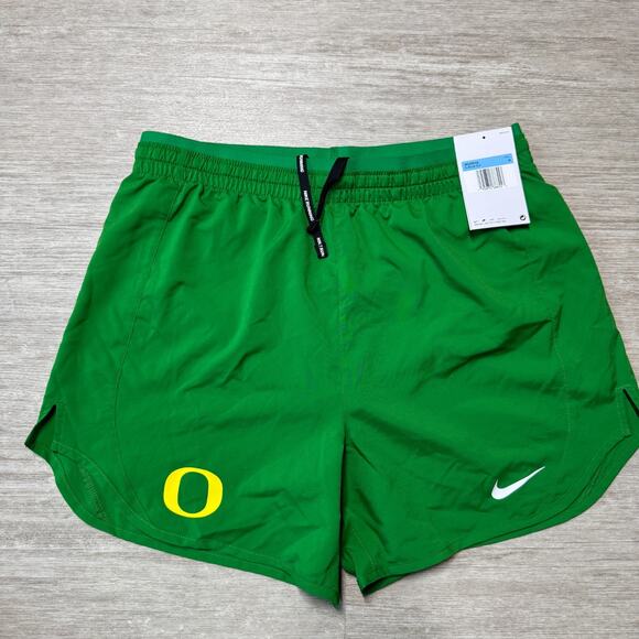 Nike Other - Oregon Ducks Nike Running Shorts Women's Green NWT M Athletic Gym Workout